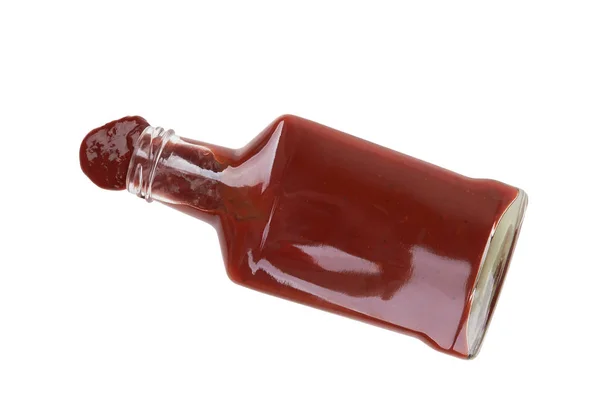 Tomato sauce on white — Stock Photo, Image