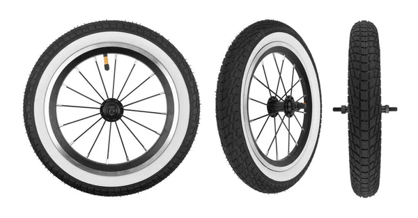 Hjul från barn cykel — Stockfoto