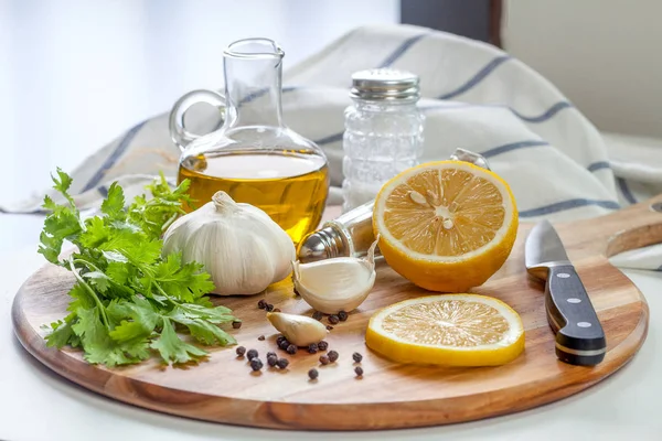 Verse Ingrediënten Voor Het Koken — Stockfoto