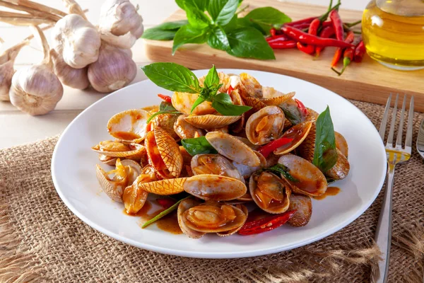 Kızarmış istiridye Chili, Tayland Gıda