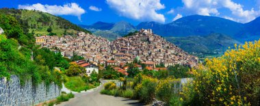 Morano Calabro - one of the most beautiful villages of Italy. Calabria. clipart