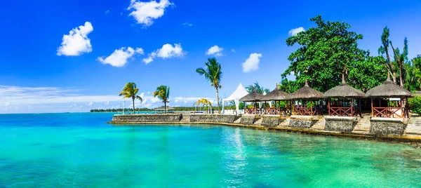 Luxury Vacation Tropical Resort Tropical Paradise Mauritius Island — Stock Photo, Image