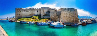 Kıbrıs - Girne, Türk bölümü Ortaçağ Kalesi yerlerinden.