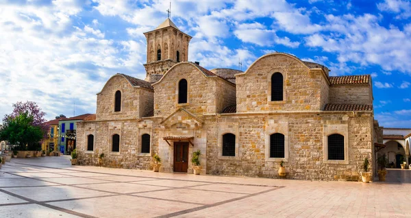 Zabytki Cypru Byzantin Kościół Saint Lazaros Mieście Larnaka — Zdjęcie stockowe