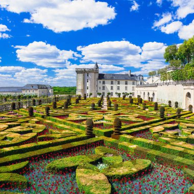 Avrupa - Villandry Loire Valley, Fransa'nın en güzel kaleleri.