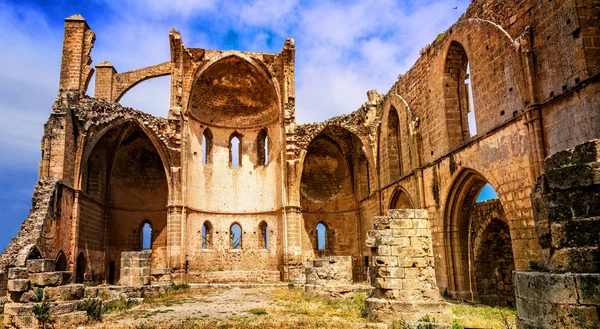 Ruiny Georges Kościoła Magosa Cypru Północnego — Zdjęcie stockowe