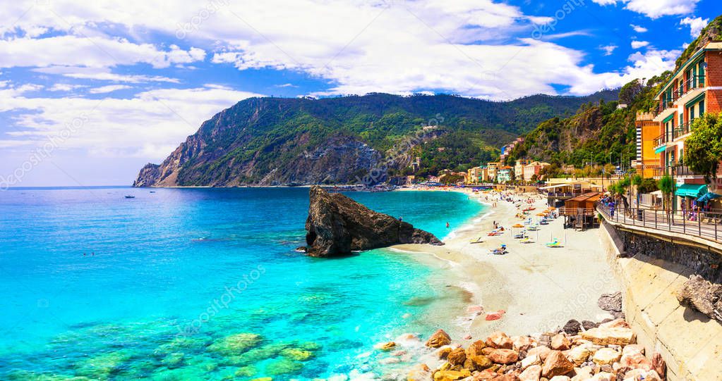 Coastal Italy series- national park Cinque terre and picturesque Monterosso al mare,Liguria.