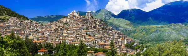 Morano Calabro Uno Dei Borghi Medievali Più Belli Italia Calabria — Foto Stock