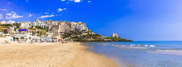 Charming Sperlonga Town Nice Beaches Lazio Region Italy — Stock Photo, Image