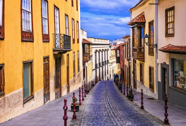 Bella Città Vecchia Oratava Isola Tenerife Canarie Spagna — Foto Stock