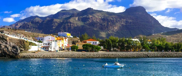 Gran Canaria Pintoresco Pueblo Pesquero Tradicional Aldea San Nicolás España — Foto de Stock