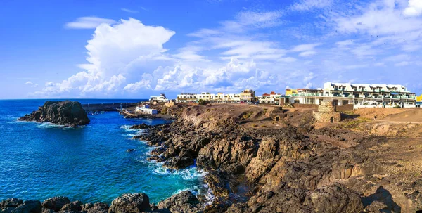 Cotillo Pintoresco Pueblo Costa Rocosa Del Norte Fuerteventura Isla Canaria —  Fotos de Stock