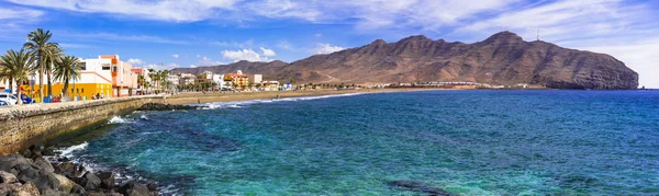 Fuerteventura Dovolená Malebné Pobřežní Město Gran Tarajal Datlovník Španělsko — Stock fotografie