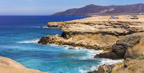 Vild skönhet och orörda stränder i Fuerteventura. La Pared . — Stockfoto