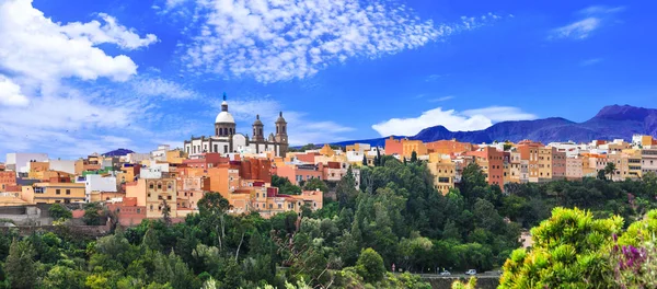 Travel in Gran Canaria island- beautiful Aguimes town. Spain. — Stock Photo, Image