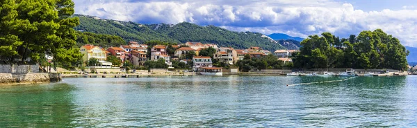 Pastoral güzel ada Rab. Hırvatistan'da seyahat ve tatil — Stok fotoğraf