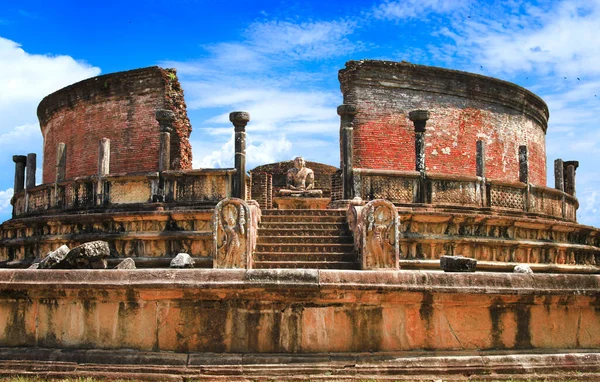 Voyage Sri Lanka Monuments Ancienne Ville Polonnaruwa Site Patrimoine Mondial — Photo