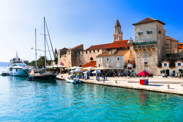 Trogir Town Croatia Popular Tourist Destination Dalmatia Old Historic Center — Stock Photo, Image