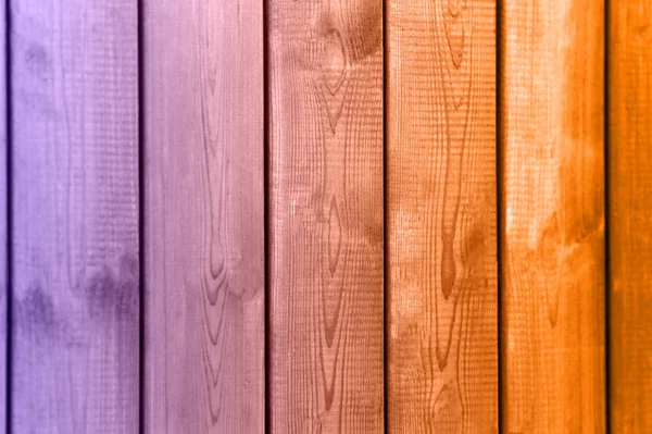 木製の背景を別の色の板から — ストック写真