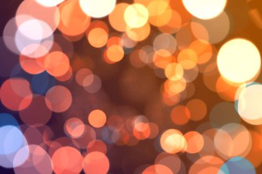 Soyut tatil ışıklar çelenk