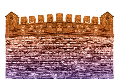 Kırmızı tuğla kale