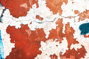 Soyulması boya ile duvar