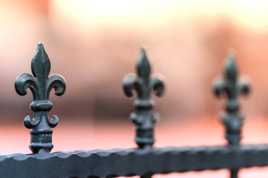 Ferforje çitler, Dekorasyon