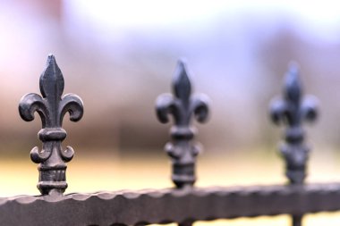 Ferforje çitler, Dekorasyon