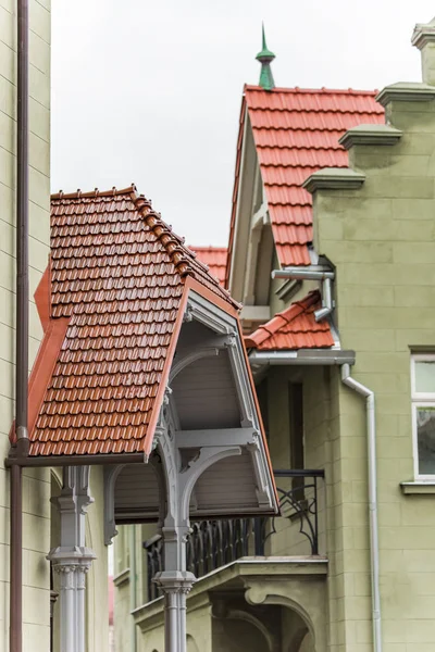 Çatı kiremit kırmızı — Stok fotoğraf