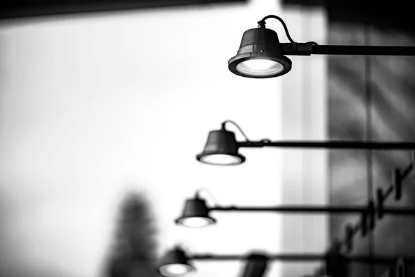 Lighting fixtures on the building — Stock Photo, Image