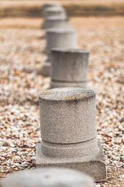 Park için beton çit