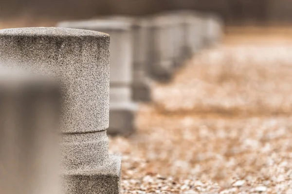Park için beton çit — Stok fotoğraf