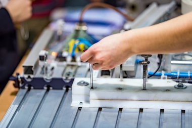 Makine Mühendisliği montaj hattı