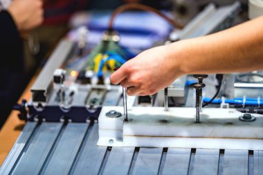 Makine Mühendisliği montaj hattı