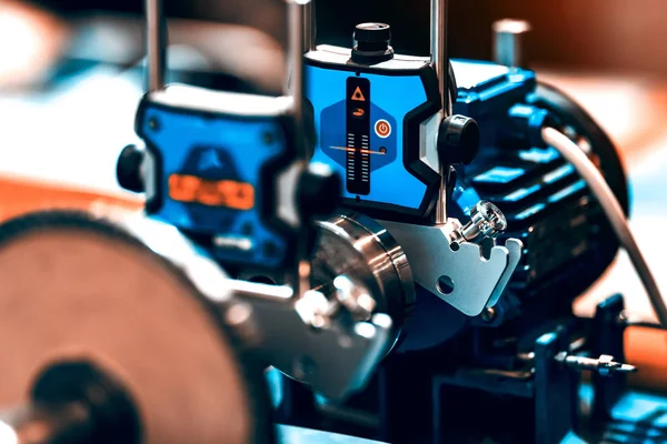 Assembly line of mechanical engineering — Stock Photo, Image