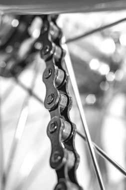 Metal koyu Bisiklet zinciri