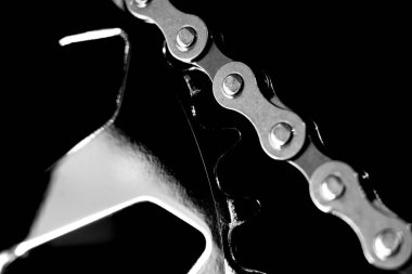 Metal koyu Bisiklet zinciri