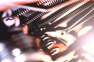 Siyah Bisiklet koltuk yaylar