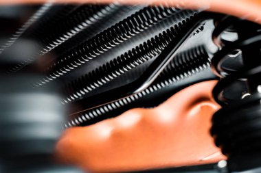 Siyah Bisiklet koltuk yaylar