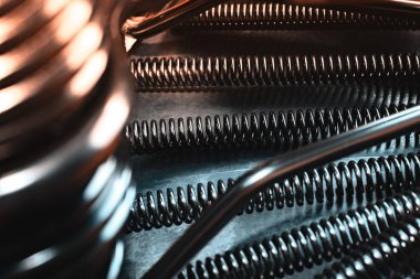 Siyah Bisiklet koltuk yaylar