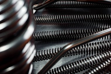 Siyah Bisiklet koltuk yaylar