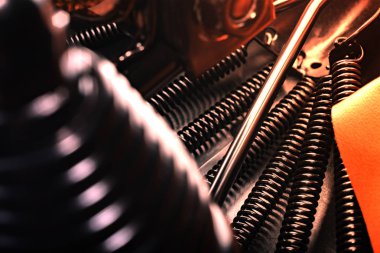 Siyah Bisiklet koltuk yaylar