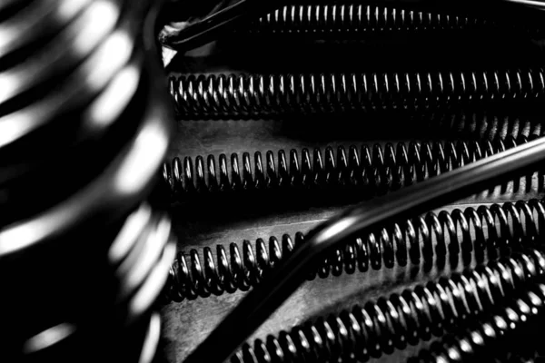 Siyah Bisiklet koltuk yaylar