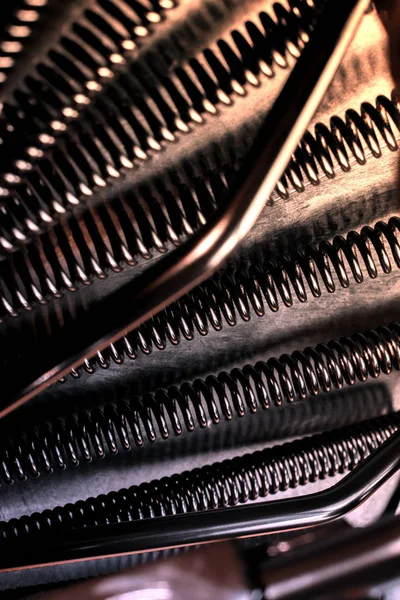 Siyah Bisiklet koltuk yaylar