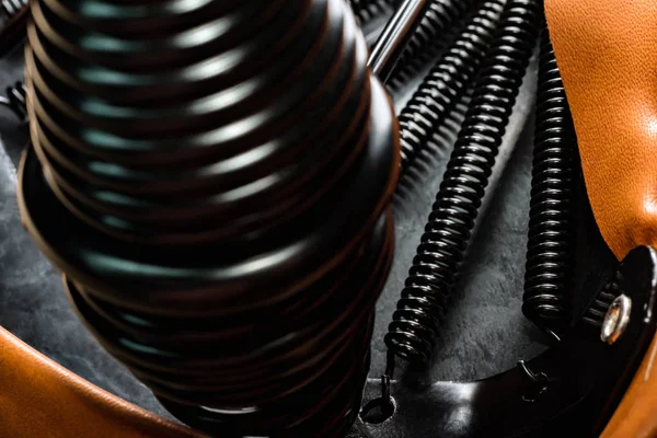 Siyah Bisiklet koltuk yaylar