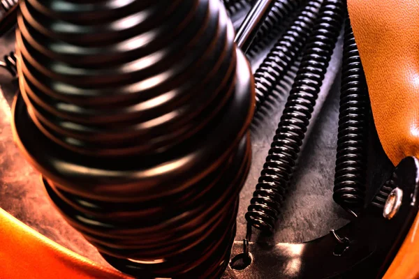 Siyah Bisiklet koltuk yaylar