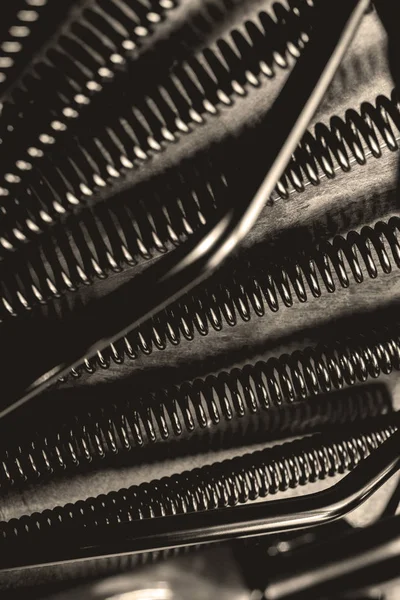 Siyah Bisiklet koltuk yaylar