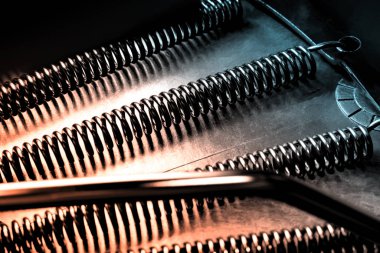 Siyah Bisiklet koltuk yaylar