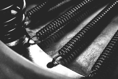 Siyah Bisiklet koltuk yaylar