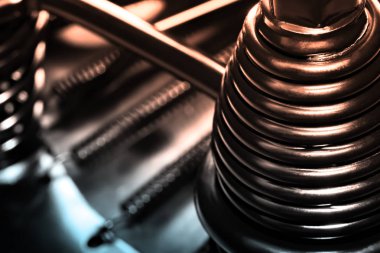 Siyah Bisiklet koltuk yaylar